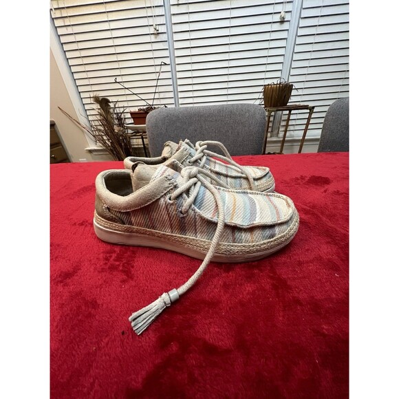 Sanuk Women's SHAKA LITE SL BLANKET Size 5 - Picture 2 of 11